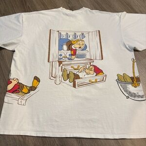 Vintage❤️Walt Disney World Seven Dwarfs T-Shirt • Snow White Graphic Tee